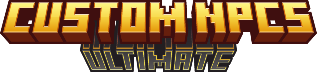 Custom NPCs: Ultimate Logo